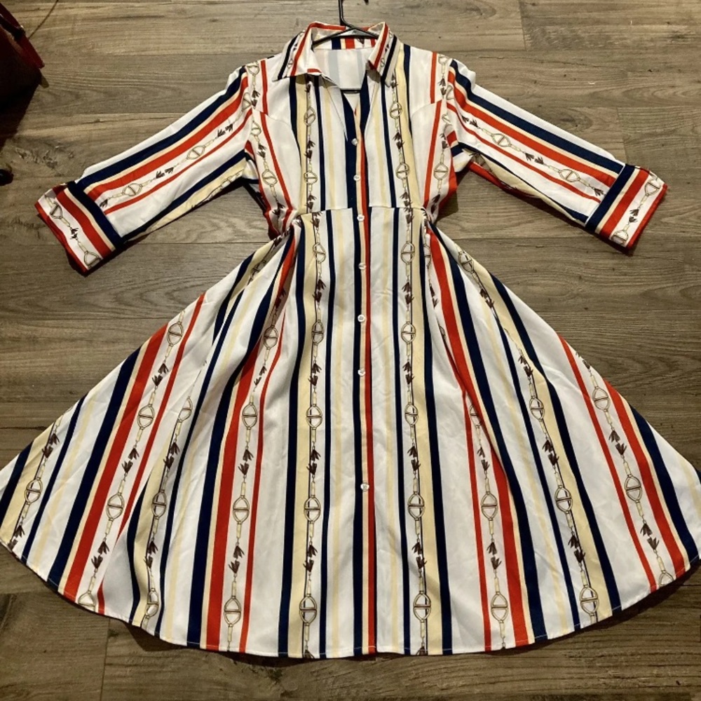 Burryco Tie Waist Dress NWT Size 8